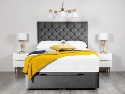 Chesterfield ottoman bed